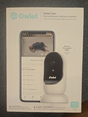 Owlet Cam Baby Monitor - White